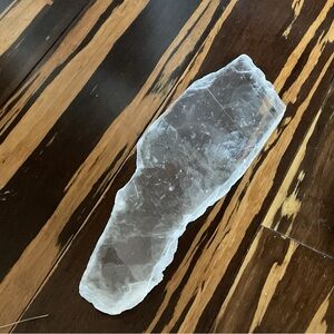 Natural raw Clear Selenite slab